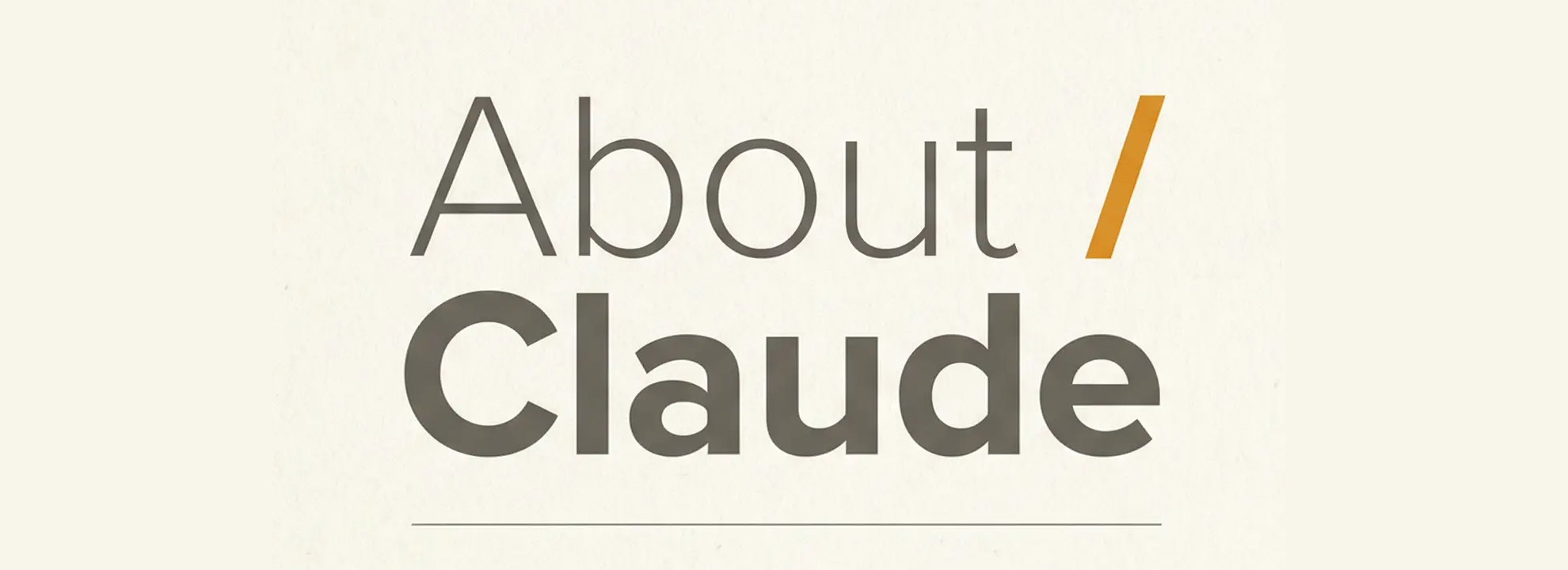 About Claude